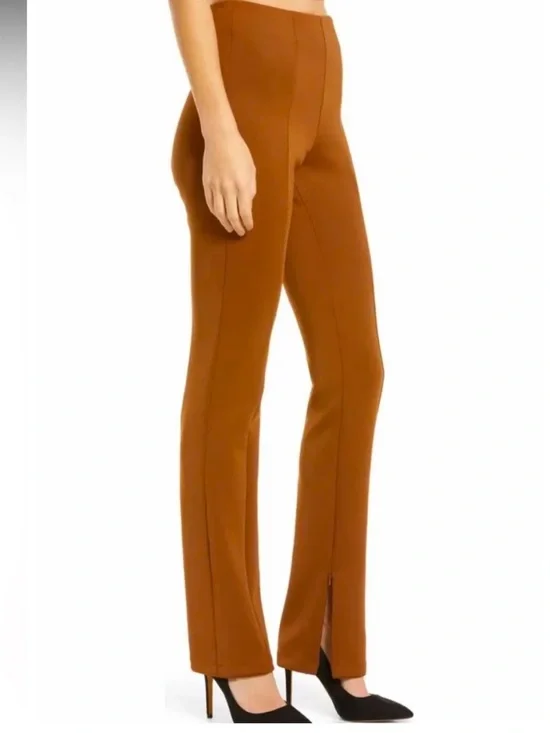 Good American Rust Brown High-Rise Tailored pants - Picture 10 of 14